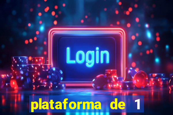 plataforma de 1 real fortune tiger